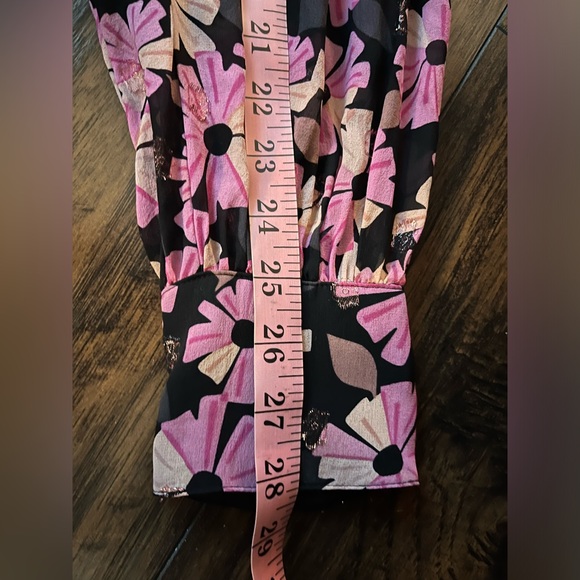 Kate Spade Sparkly Floral Dress Size 12 - Picture 9 of 11